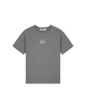 Malelions Women Kiki T-Shirt | Smoke Grey/Ice Blue