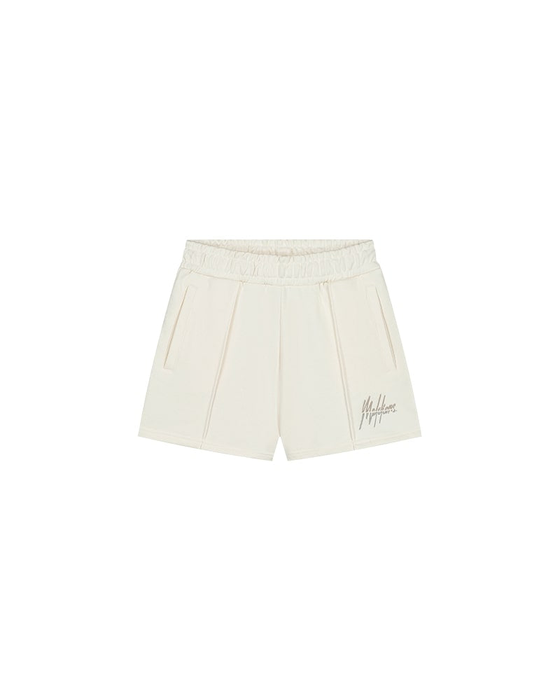  Malelions Women Kiki Shorts | Off-White/Clay