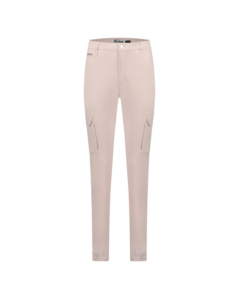  Malelions Women Cargo Pants | Light Beige