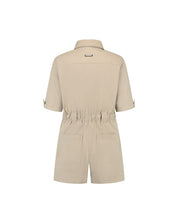 Malelions Women Cargo Playsuit | Clay