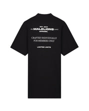 Malelions Women Members T-Shirt Dress | Black