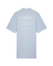 Malelions Women Members T-Shirt Dress | Ice Blue