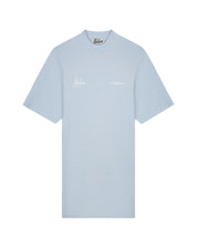 Malelions Women Members T-Shirt Dress | Ice Blue