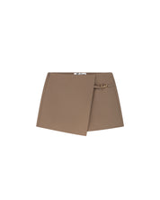 Malelions Women Gallery Skort | Dark Taupe