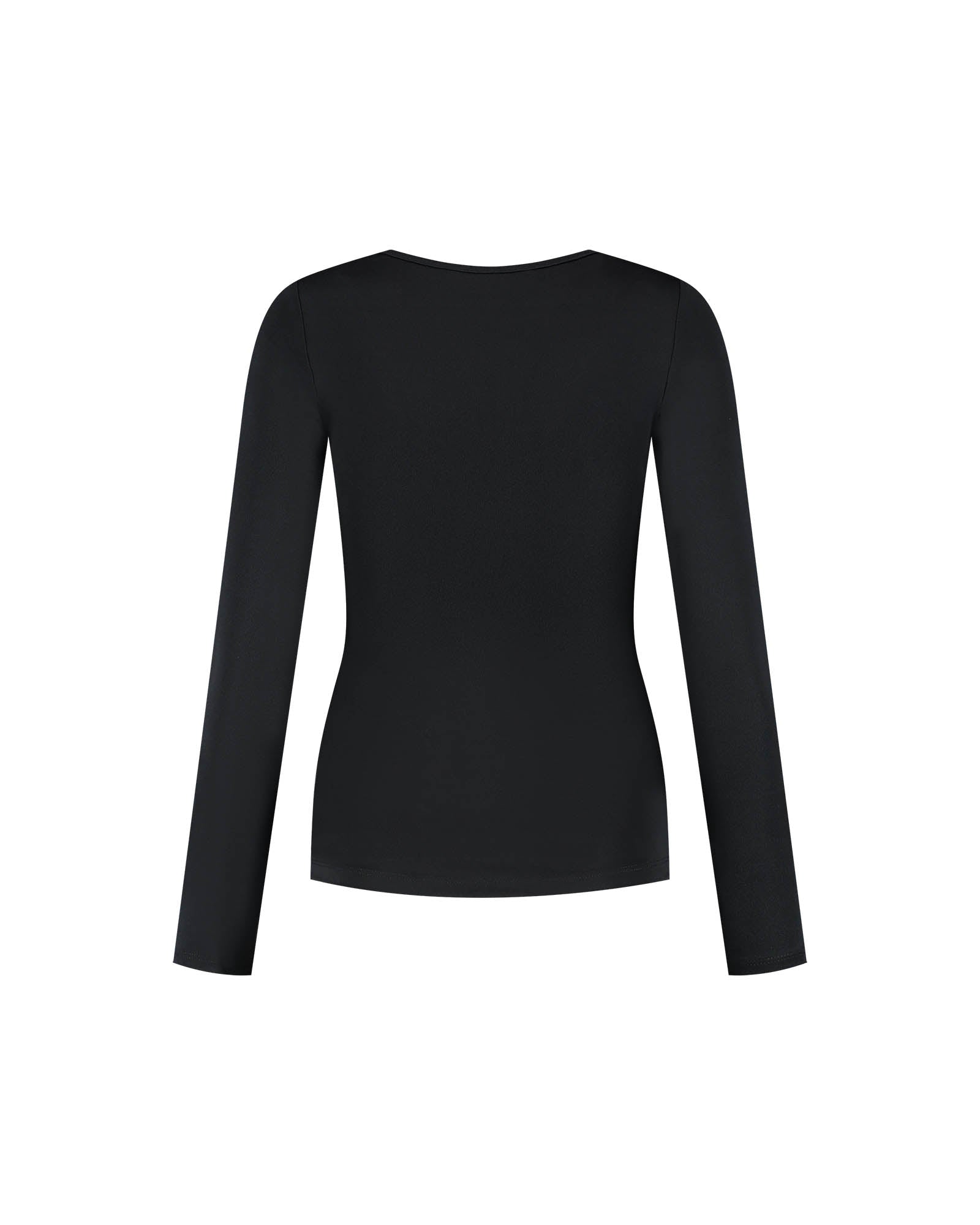 Malelions Women V-Neck Top | Black