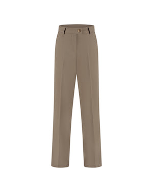 Malelions Women Gallery Pantalon | Dark Taupe