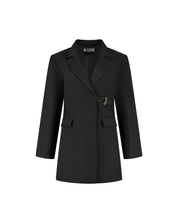 Malelions Women Gallery Blazer Dress | Black