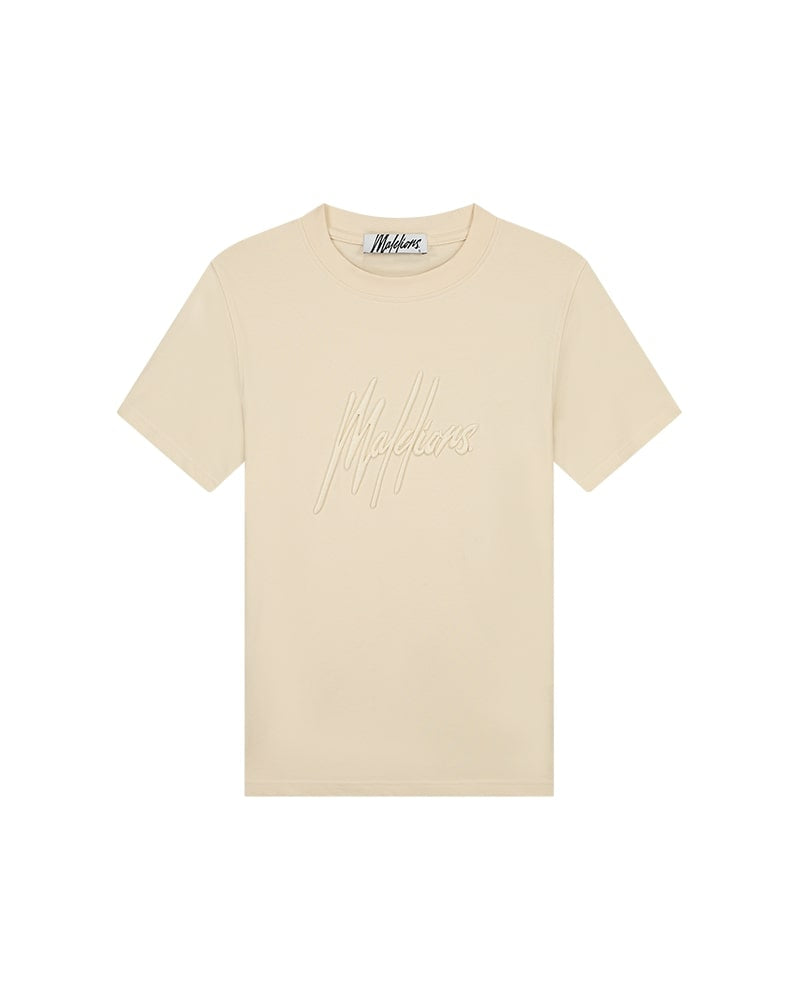  Malelions Women Essentials T-Shirt | Beige