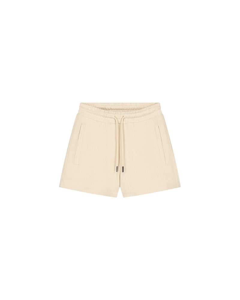  Malelions Women Essentials Shorts | Beige