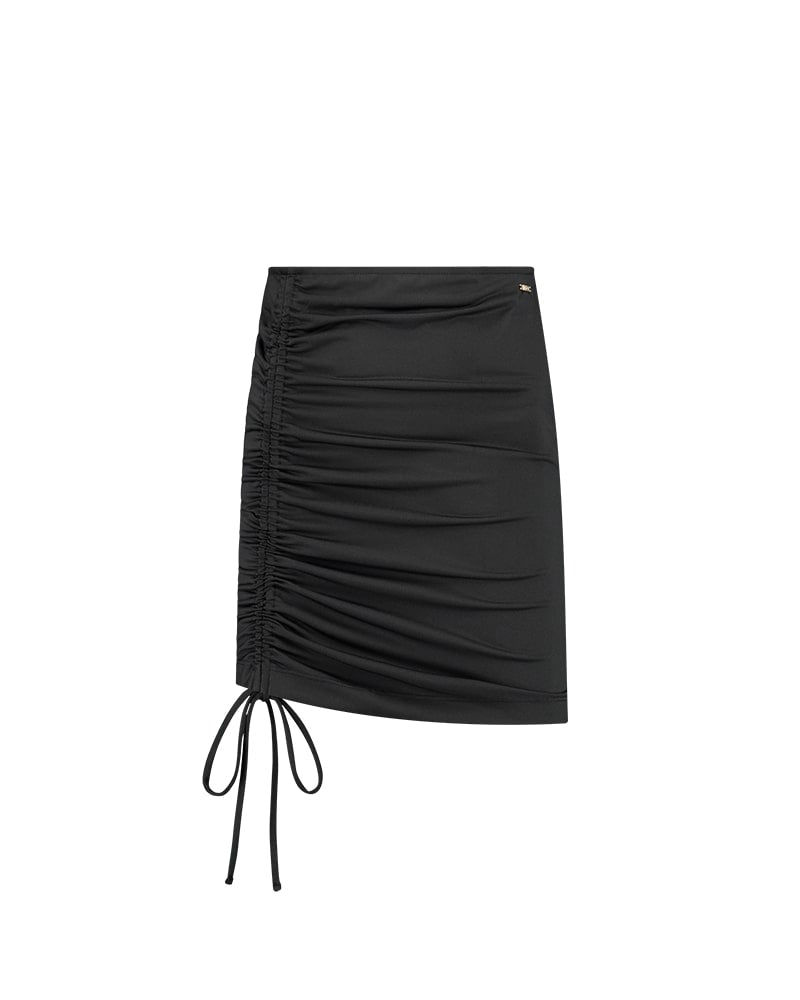  Malelions Women Drawcord Skirt | Black