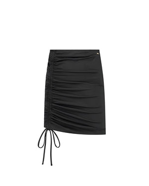 Malelions Women Drawcord Skirt | Black