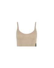 Malelions Women Ivy Rib Top | Taupe