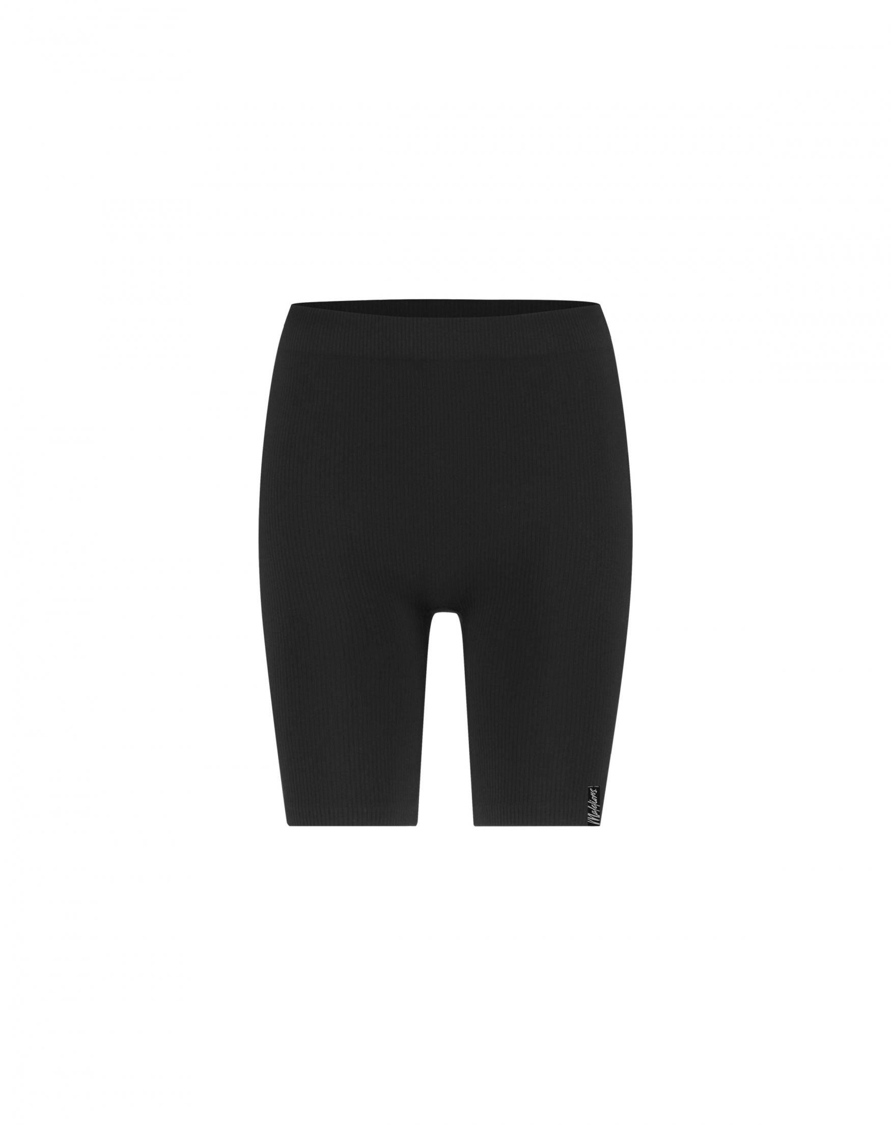  Malelions Women Ivy Rib Shorts | Black