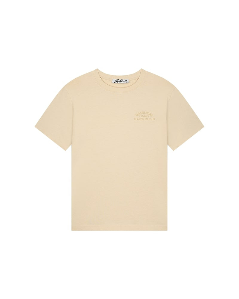  Malelions Women Paradise T-Shirt | Beige