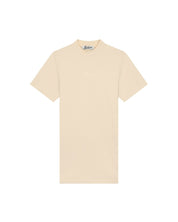 Malelions Women Firma T-Shirt Dress | Beige