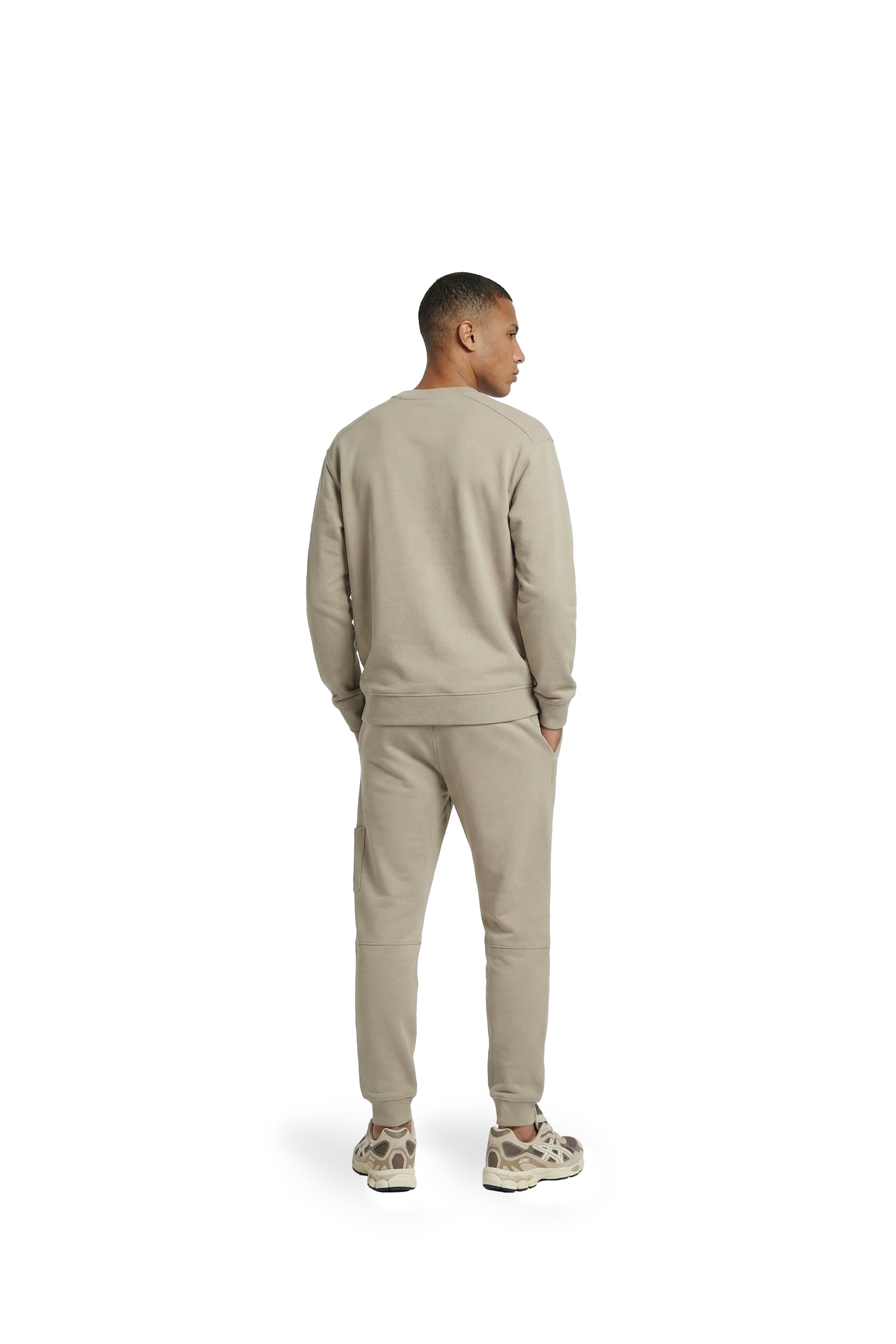 Malelions Men Pocket Sweater | Light Taupe