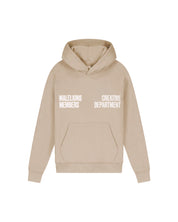 Malelions Junior Girls Members Hoodie | Light Beige