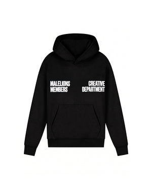 Malelions Junior Girls Members Hoodie | Black