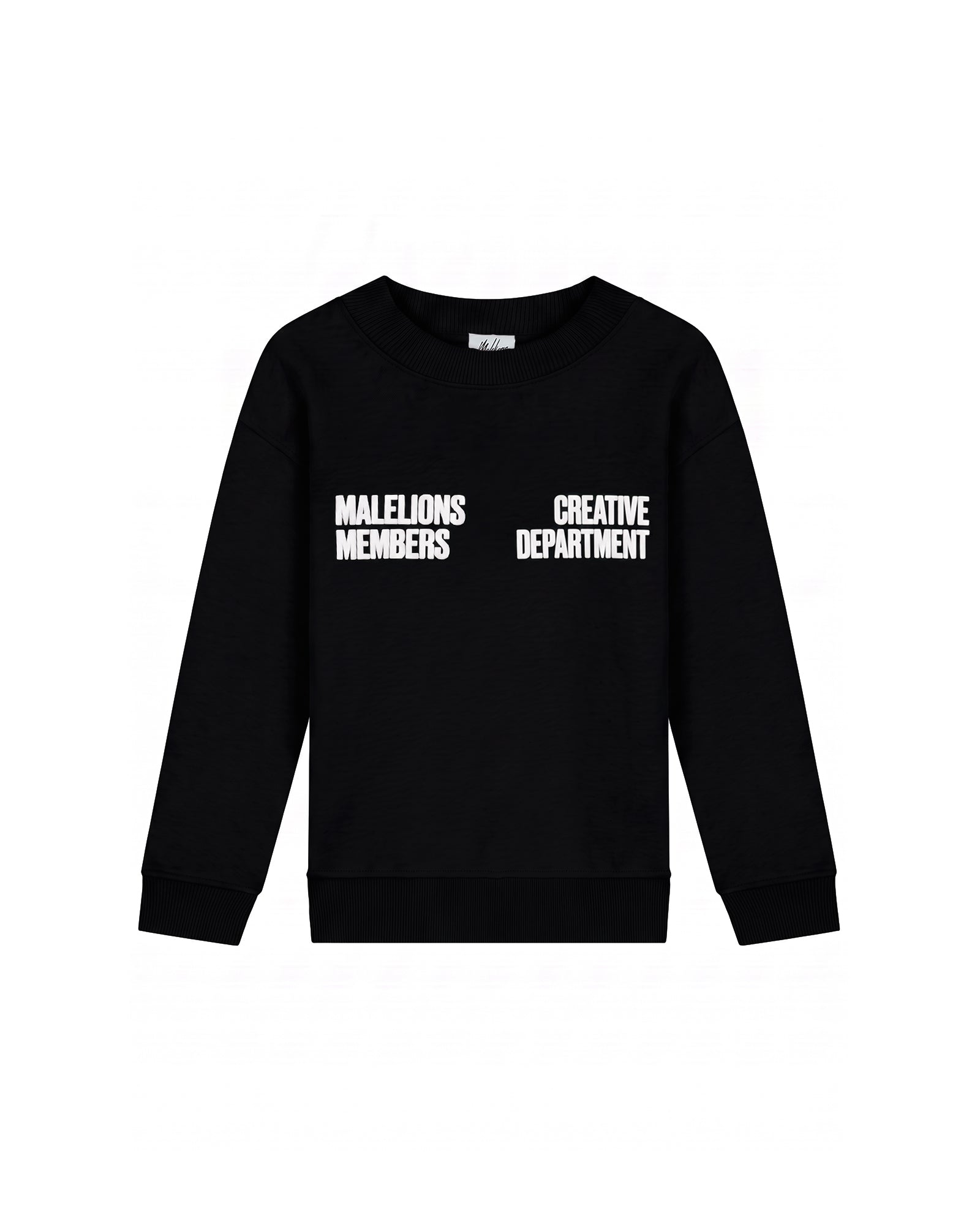 Malelions Junior Girls Members Sweater | Black