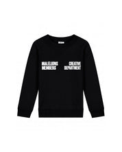 Malelions Junior Girls Members Sweater | Black