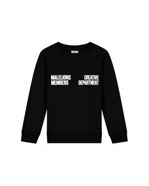 Malelions Junior Girls Members Sweater | Black