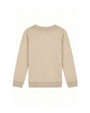 Malelions Junior Girls Members Sweater | Light Beige