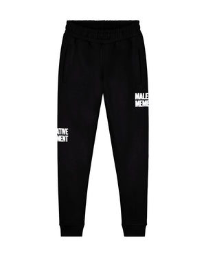 Malelions Junior Girls Members Sweatpants | Black
