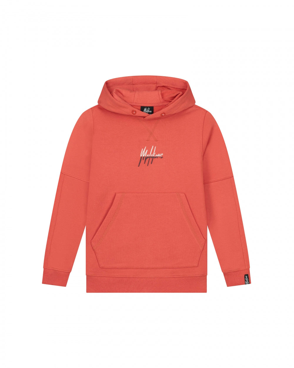 Malelions Junior Split Essentials Hoodie | Rust/Iron Grey