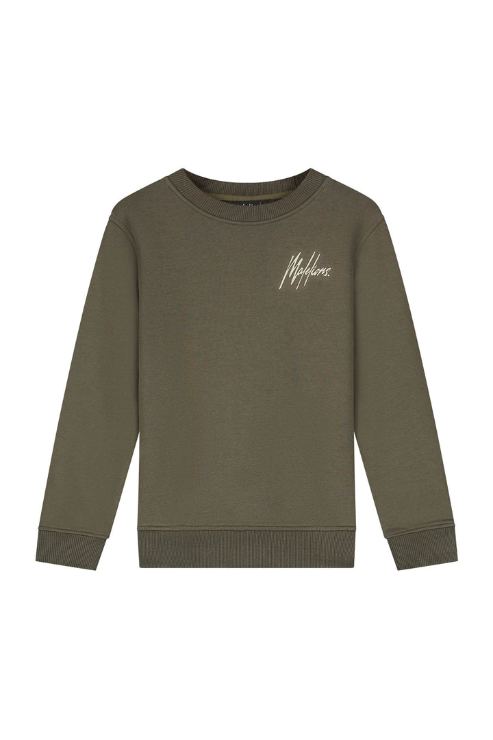 MJ1-AW25-05_698_Malelions_Junior_Striped_Signature_Sweater_Moss_Green_Beige_Front.jpg