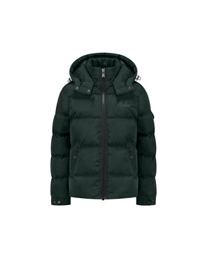 Malelions Junior Patch Puffer Jacket | Army