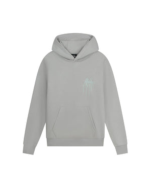 Malelions Junior Painter Hoodie | Grey/Light Blue