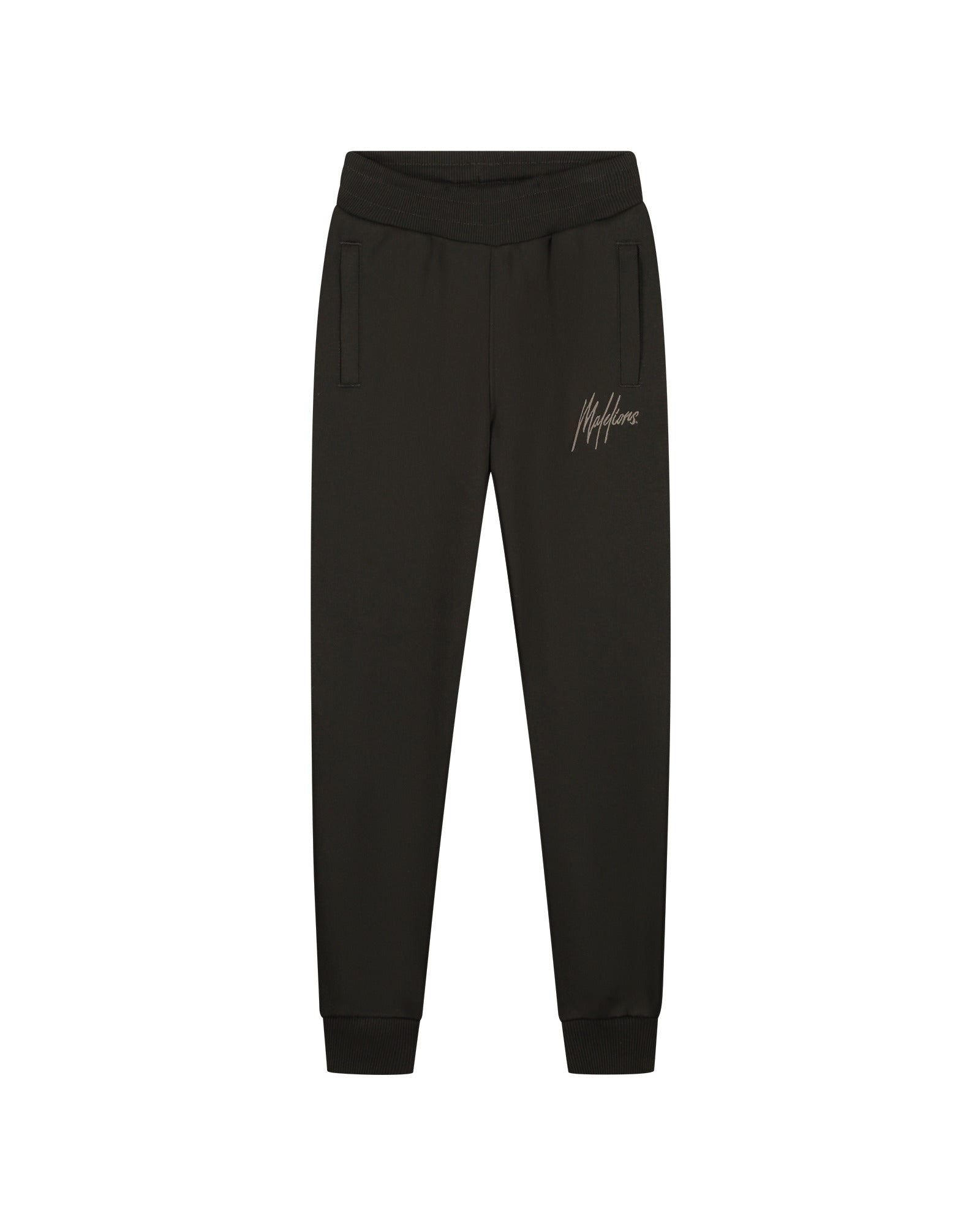Malelions Junior Essentials Tracksuit | Black/Antra