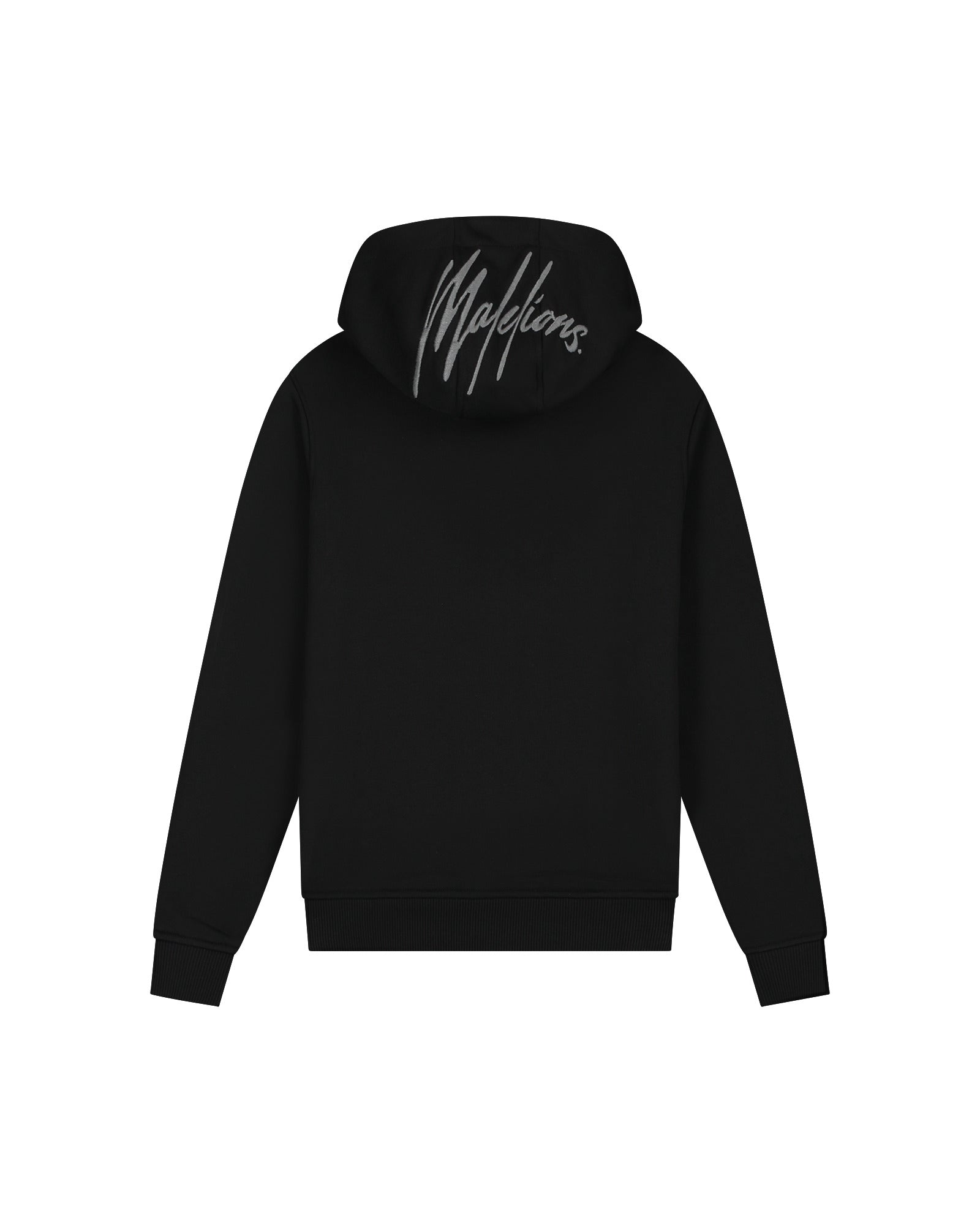 Malelions Junior Tube Hoodie | Black/Antra