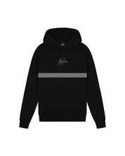 Malelions Junior Tube Hoodie | Schwarz/Anthrazit