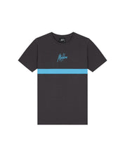 Malelions Junior Tube T-Shirt | Graphite/Bright Blue