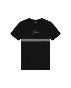 Malelions Junior Tube T-Shirt | Black/Antra