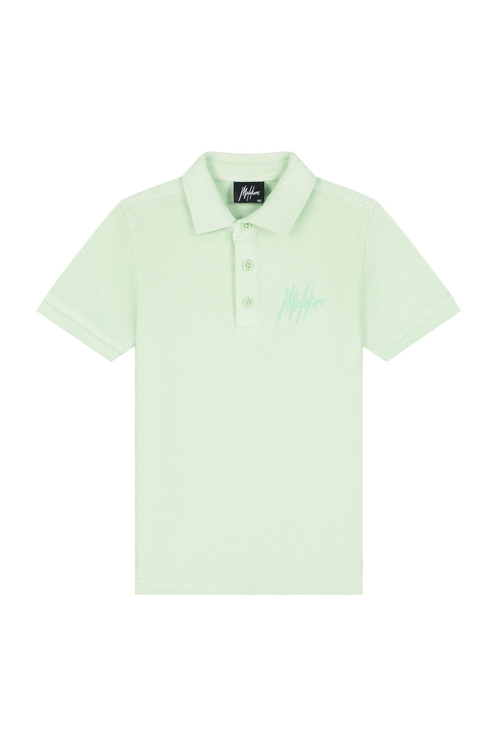MJ1-HS25-13_414_Malelions_Junior_Towelling_Polo_Mint_Front.jpg