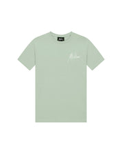 Malelions Junior Split T-Shirt | Aqua Grey/Mint