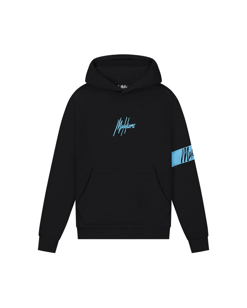  Malelions Junior Captain Hoodie 2.0 | Black/Blue