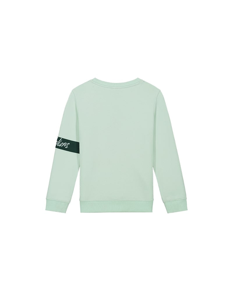 Malelions Junior Captain Sweater 2.0 | Mint/Dark Green