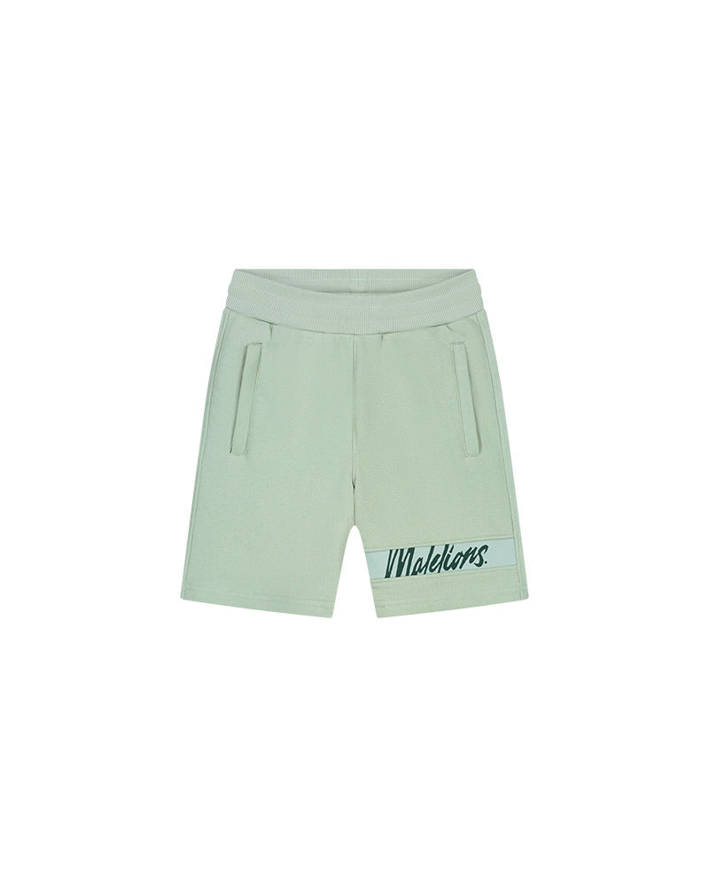  Malelions Junior Captain Shorts 2.0 | Aqua Grey/Mint