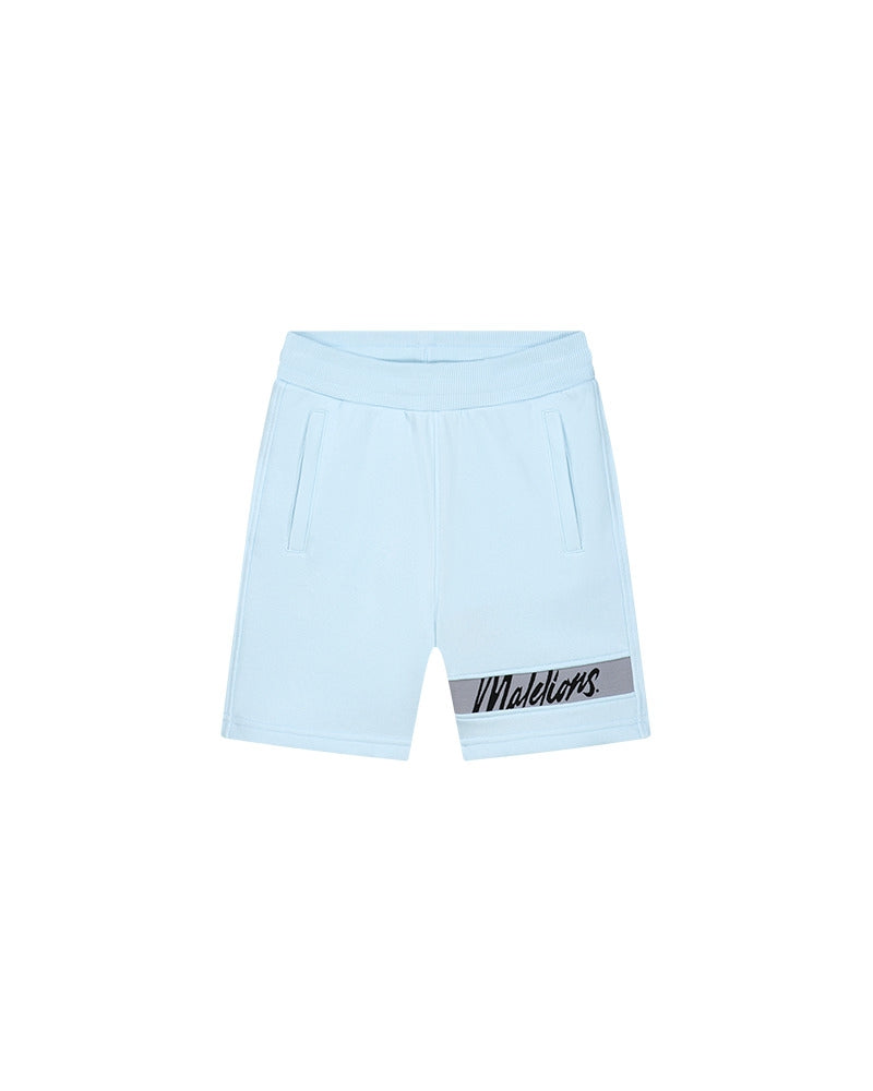  Malelions Junior Captain Shorts 2.0 | Light Blue/Black