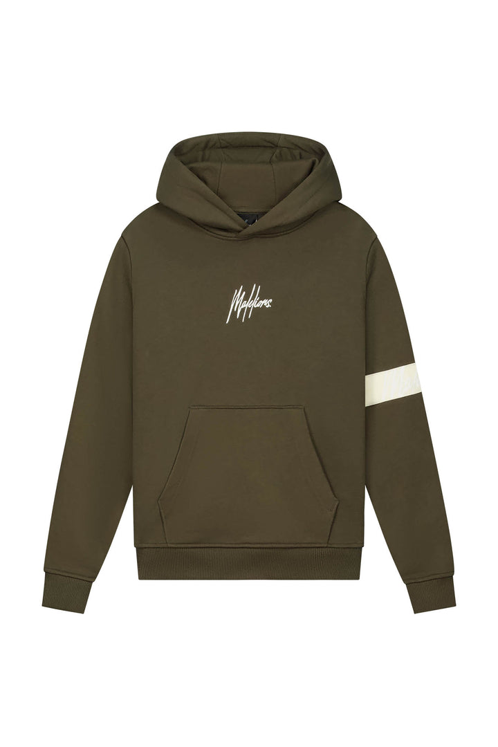 MJ1_AW25_09_698_Malelions_Junior_Captain_Hoodie_Moss_Green-Beige_Front.jpg