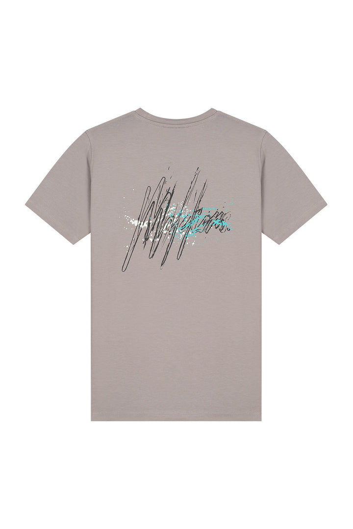 MJ1_AW25_19_709_Malelions_Junior_Splash_T-Shirt_Grey_Brown_Teal_Back.jpg