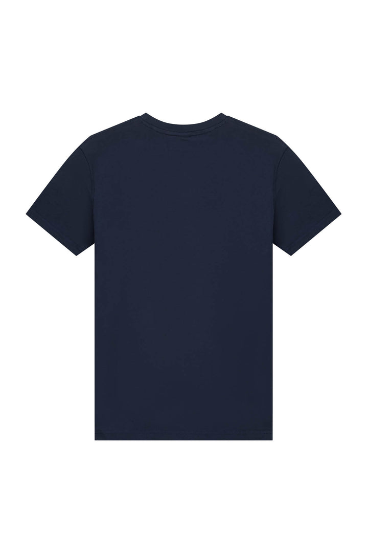 MJ1_AW25_39_720_Malelions_Junior_Counter_T-Shirt_Navy-Bright_Yellow_Back.jpg