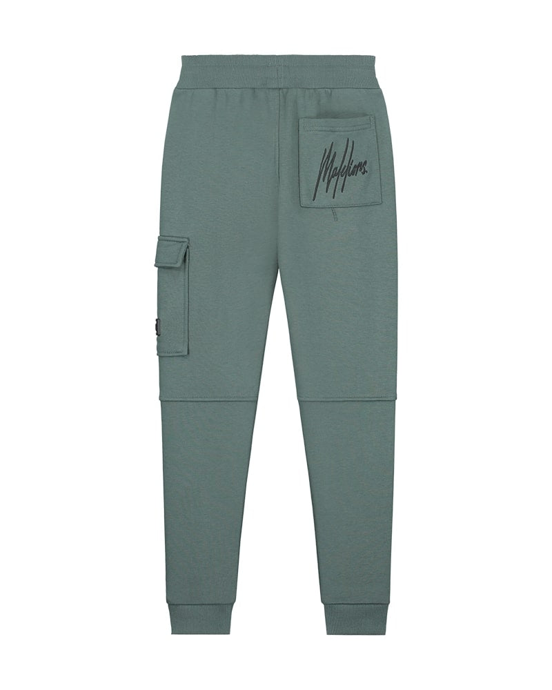 Malelions Junior Cargo Sweatpants | Teal