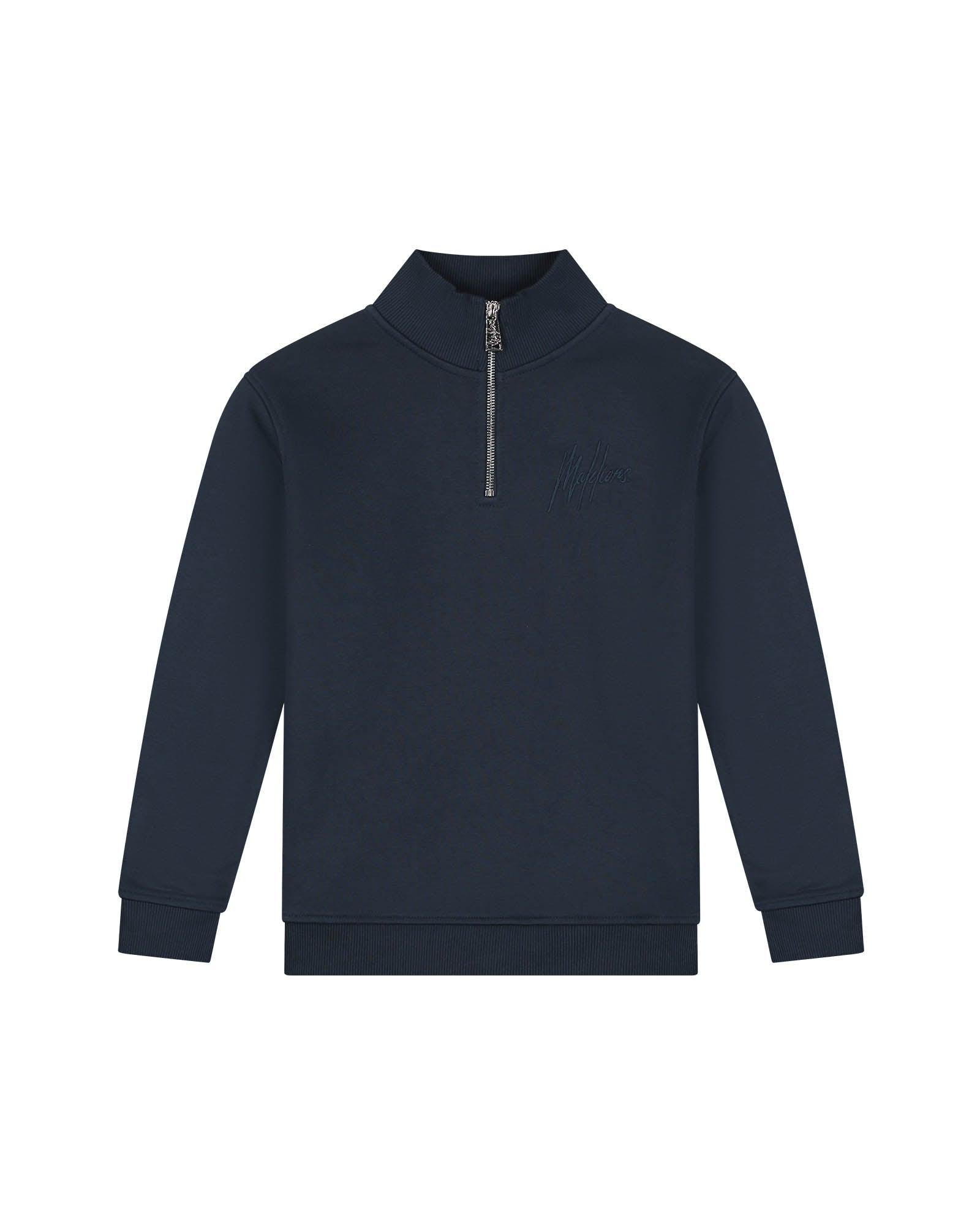 Malelions Junior Turtle Half Zip Sweater | Navy