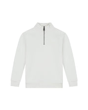 Malelions Junior Turtle Half Zip Sweater | Off-White
