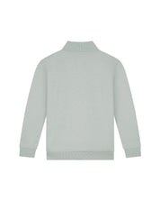 Malelions Junior Turtle Half Zip Sweater | Aqua Grey