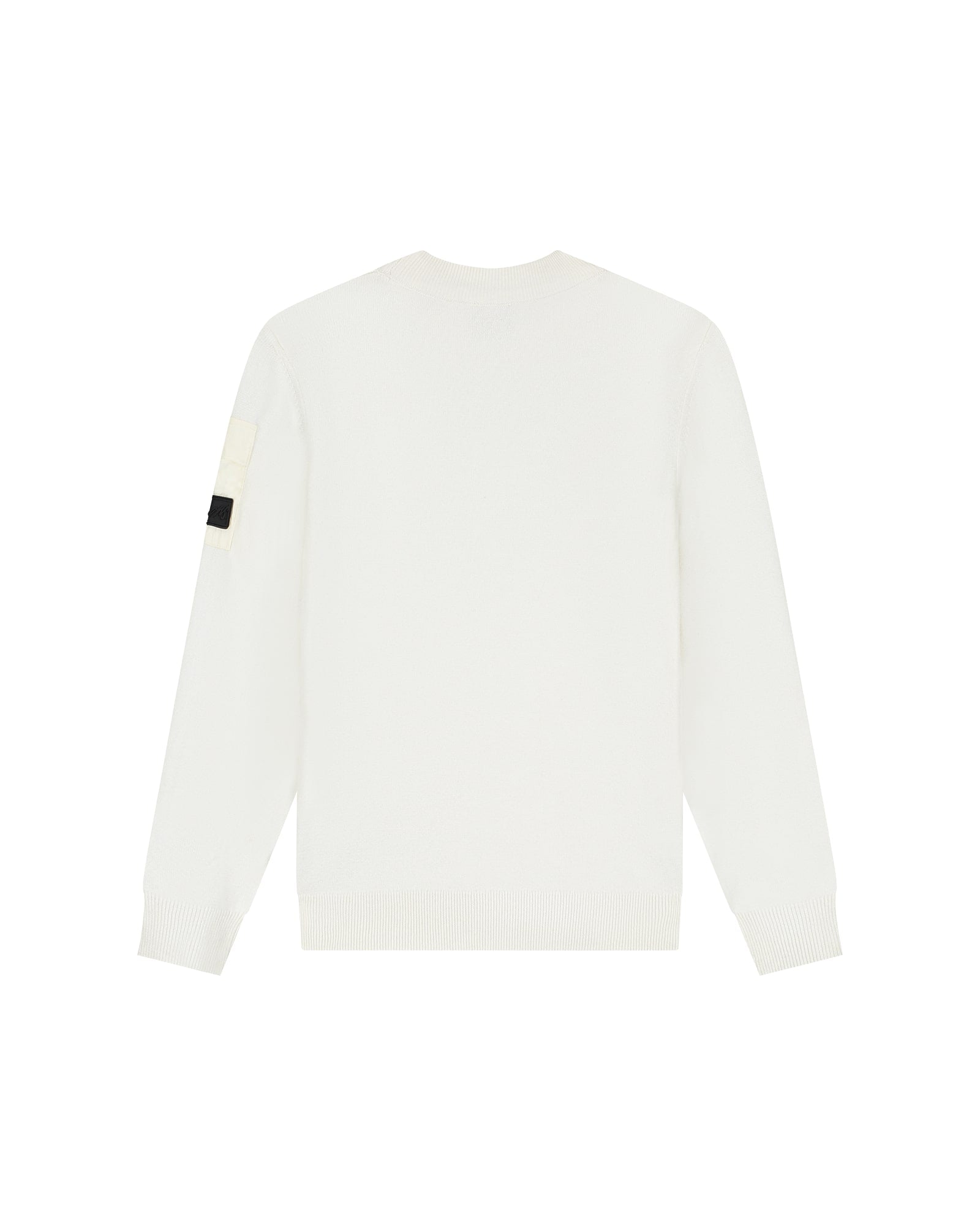 Malelions Junior Knitted Pocket Sweater | Off-White